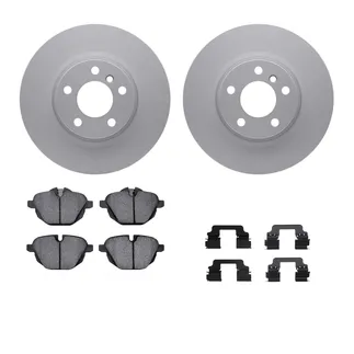 R1 Concepts WDWH1-31077 Brake Rotor- Carbon Coated W/ Ceramic Pads & Hdw
